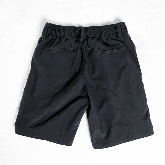 O’NEILL Boys Black Chino Shorts 5/6 - Picture 2 of 4